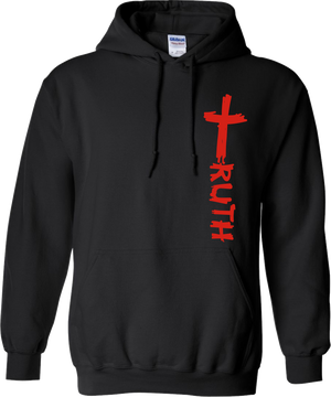 TruTruth Classic Unisex Hoodie in Black