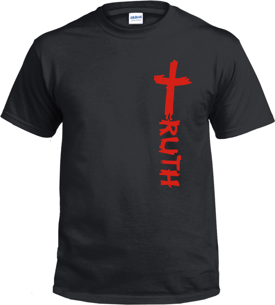 TruTruth Classic Men's T-Shirt in Black
