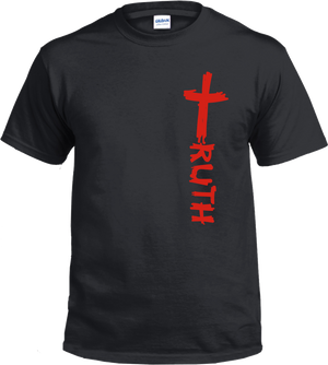 TruTruth Classic Men's T-Shirt in Black