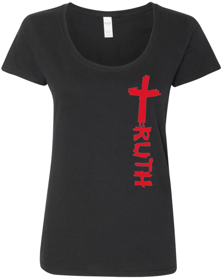 TruTruth Women's T-Shirt in Black