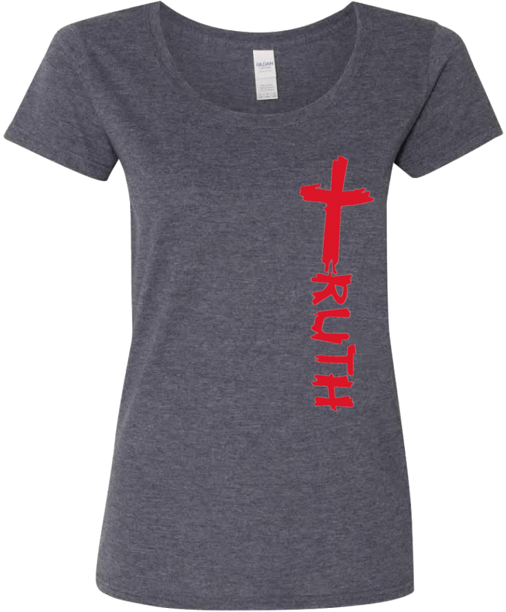 TruTruth Women - Classic T-Shirt in Grey