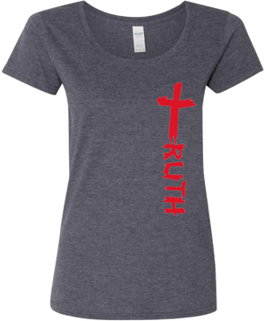 TruTruth Women - Classic T-Shirt in Grey