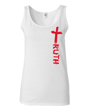 TruTruth Classic Women's Tank Top in White